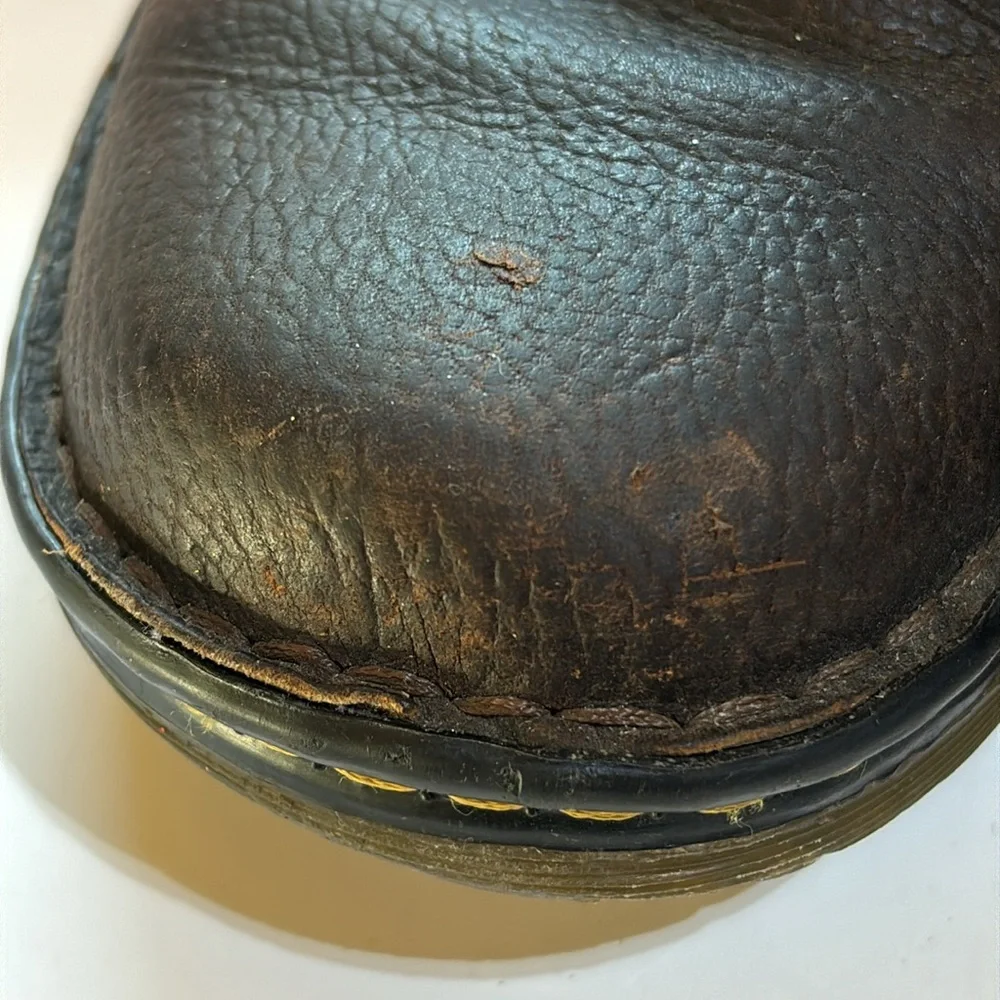 Doc MARTENS Chukka boots SUSSEX Size 9 BROWN 90s grunge boots 1800s men’s boots